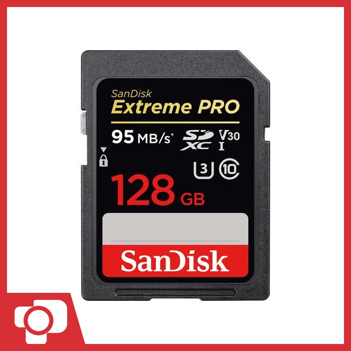 Sandisk Extreme Pro SDXC 95Mb/S – 128GB Memory Card