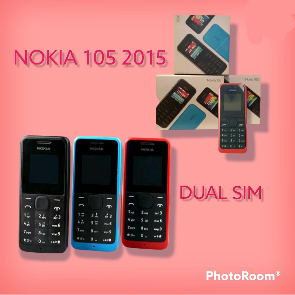 HANDPHONE NOKIA 105 (2015) HANDPHONE NOKIA MURAH  DUAL SIM