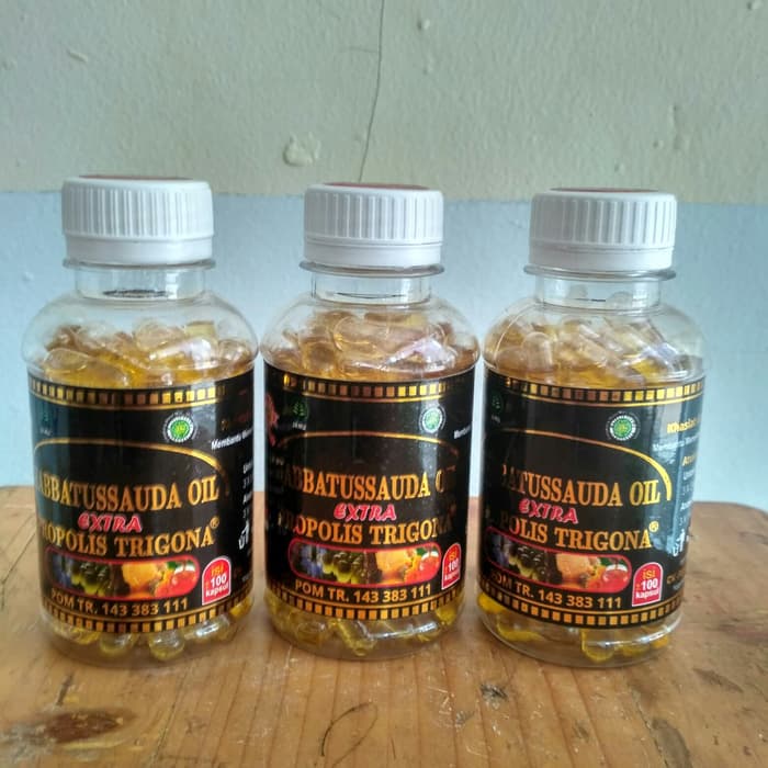 Habbatussauda Extra Propolis Trigona 100 kapsul