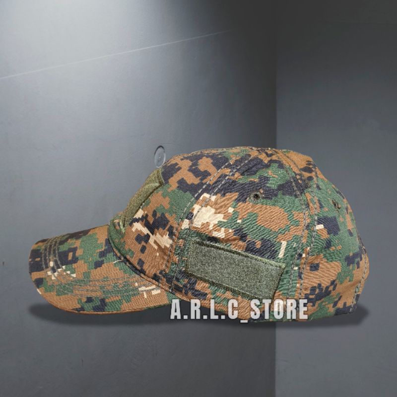 topi tactical army loreng marpat/topi baseball caps velcro army/topi bdu tactical loreng marpat