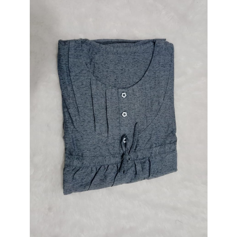 Stelan Baju Bumil dan Busui Lengan 3/4 dan Celana Panjang/Stelan Bumil dan Busui Kancing Depan