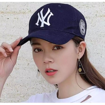 Topi Pria distro Topi Baseball New York Bordir Samping (COD)