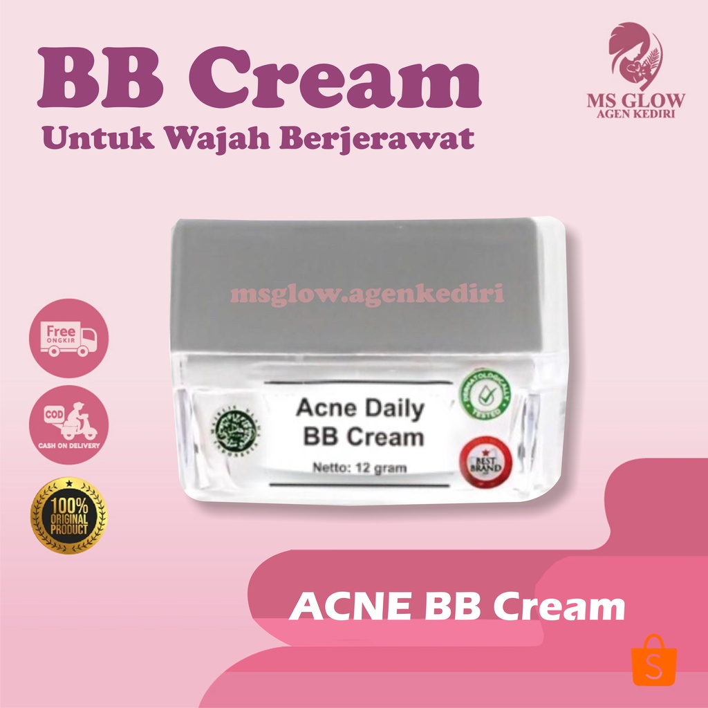 ACNE BB CREAM MS GLOW acne daily bb cream