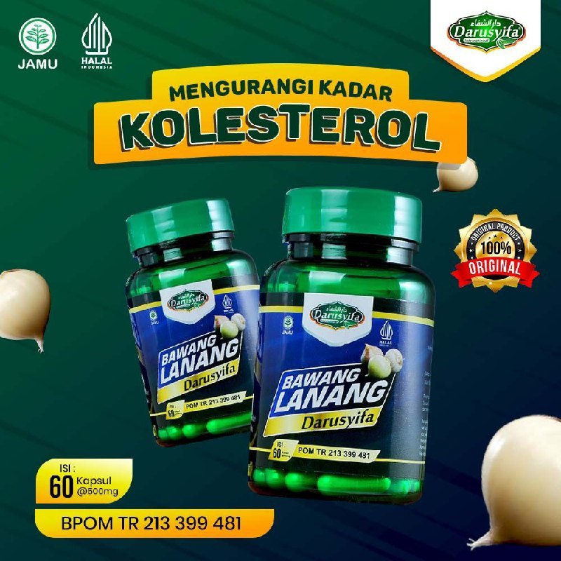 

KAPSUL Bawang Lanang Darusyifa 60 KAPSUL