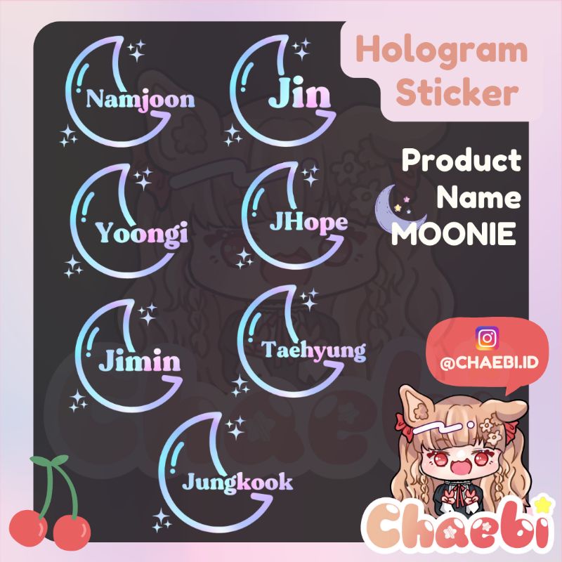 

Sticker Hologram Kpop Lightstick Armybomb - MOONIE
