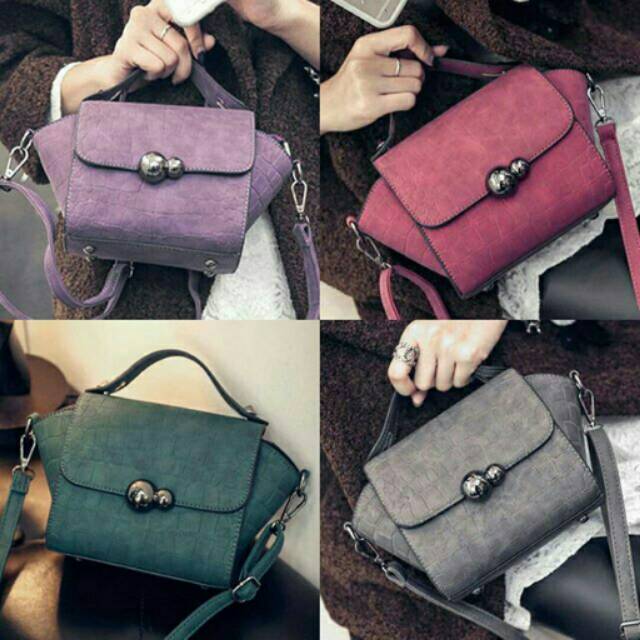 SIMPLY BUTTON BAG