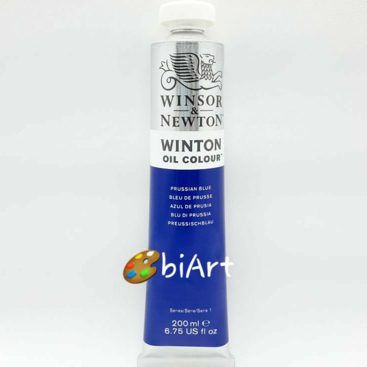 

Cat Minyak Winton Oil Colour 200 ml Prussian Blue Winsor & Newton