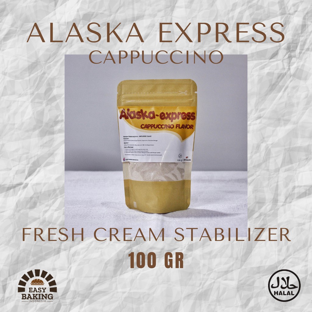 

Fresh Cream Stabilizer Alaska Express Cappuccino By Martin Braun (Free Alaska Express Strawberry)