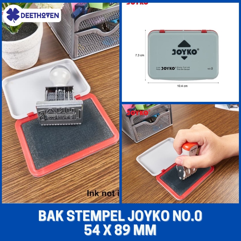 

Bak Stempel - Stamp Pad Joyko No. 0 (54x89 mm)