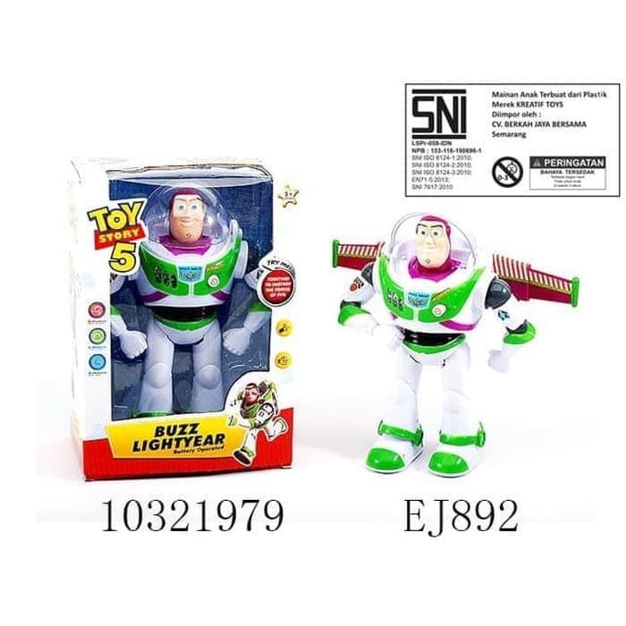 Mainan Anak Robot Toy Story 5 Buzz Lightyear EJ892