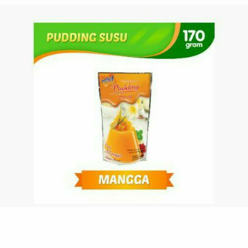 Nutrijell Pudding Susu Rasa Mangga 170g