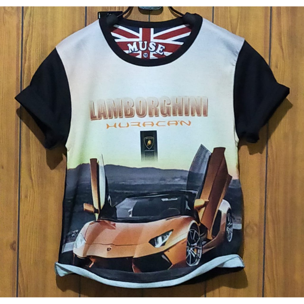 Baju Kaos T-shirt Anak Cowok Bergambar Karakter Otomotif / Baju Kaos Anak Cowok / Baju Anak Distro
