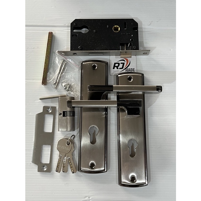 Handle Gagang Kunci Pintu Tanggung Model Kotak Stainless SUS304 BRABUS