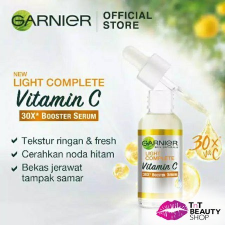 Garnier Light Complete Whitespeed Vitamin C 30X Booster Serum | Sakura White Hyaluron 30X Booster Serum 15ml - 7,5ml SACHET-2