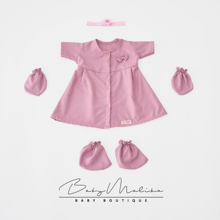  Unik  Baju  Bayi  Perempuan Baby Malika Dress Bayi  Newborn 