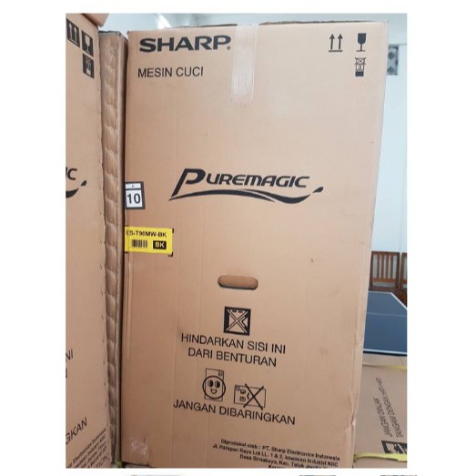 SHARP Mesin Cuci 2 Tabung 9Kg ES-T90MW EST90MW 90MW Twin Tube