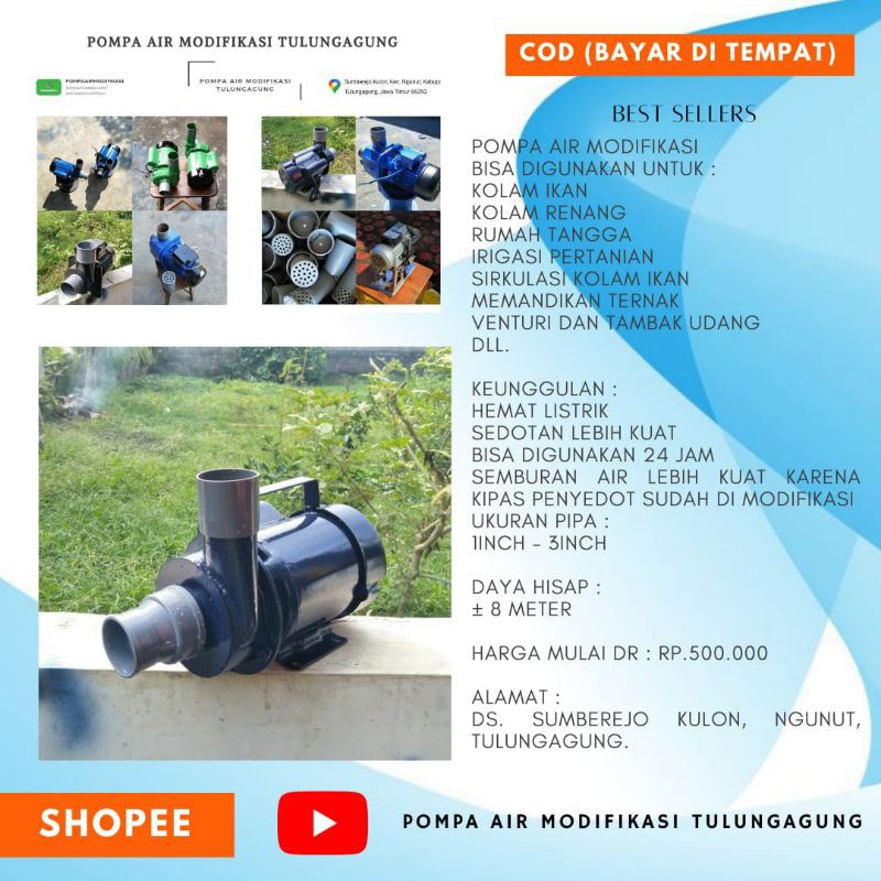 POMPA AIR MODIFIKASI JET 175