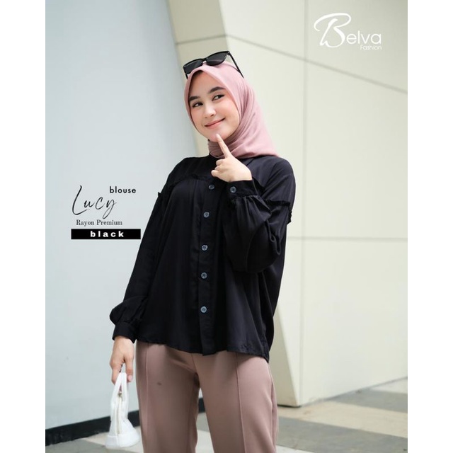 Lucy Blouse Belva Fashion