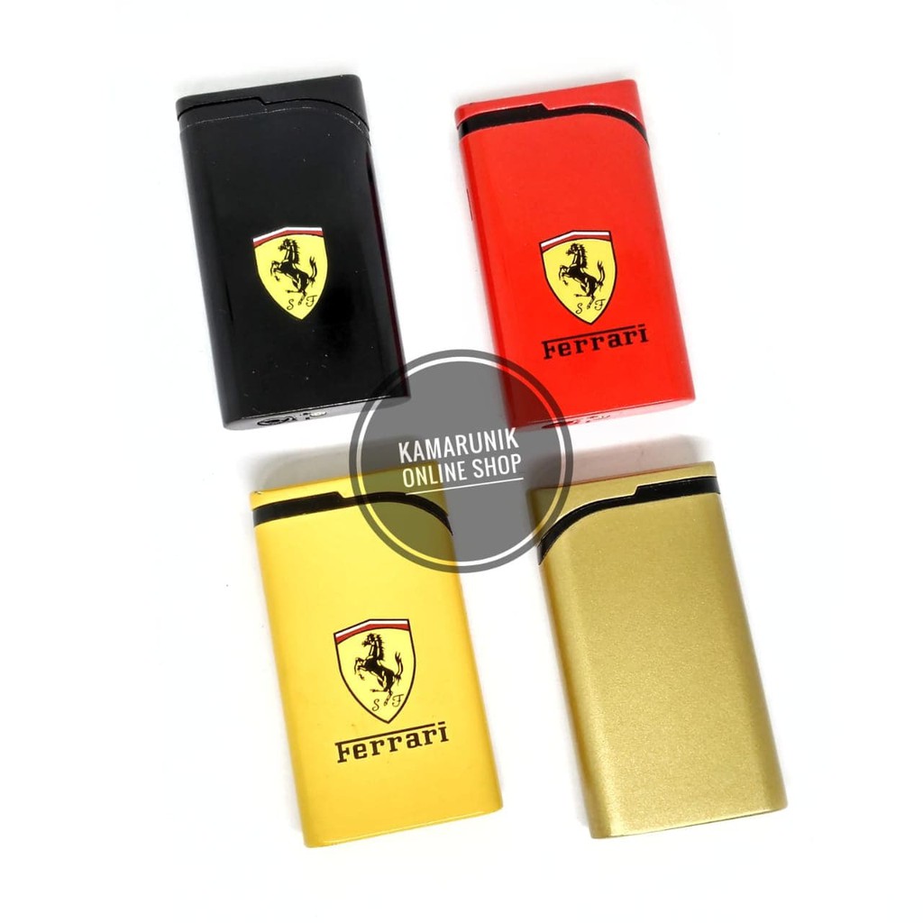 Super Promo! KOREK API GAS FERRARI 95141 MANCIS LAS LIGHTER UNIK Murah!