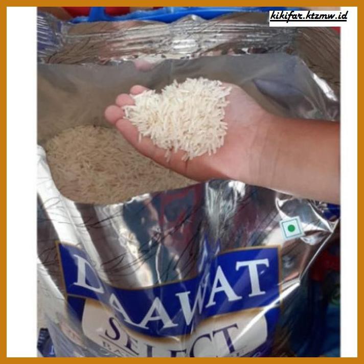 

ANEKA-BERAS- DAAWAT BASMATI RICE PREMIUM QUALITY 1KG -BERAS-SEHAT.