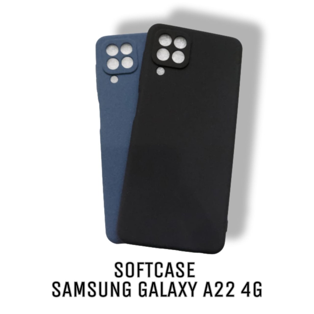 Case SAMSUNG A22 4G Case Matte Standstone Anti Fingerprint Ultra Thin SoftCase Handphone