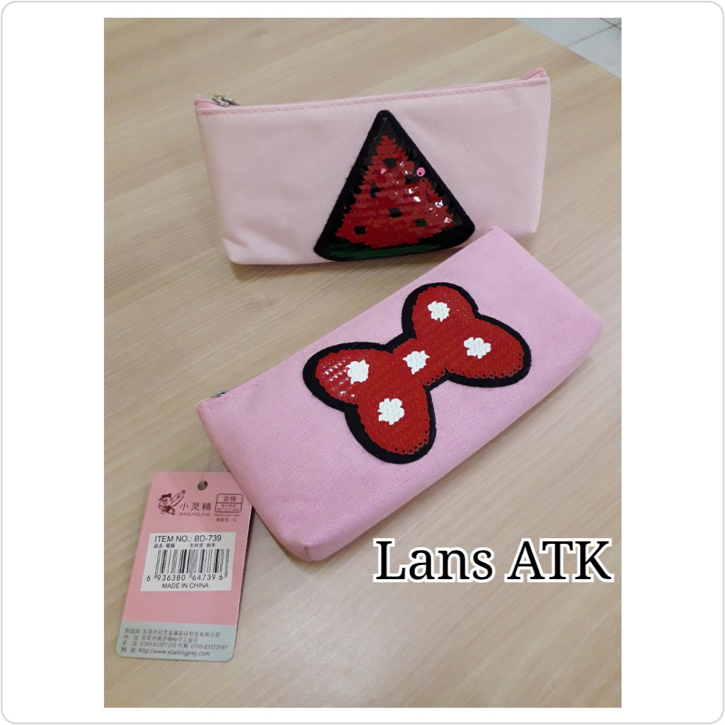 

TEMPAT PENSIL KAIN ELEGANT PITA , FRUIT, STAR BD739 / KOTAK PENSIL XIAOLINGJING