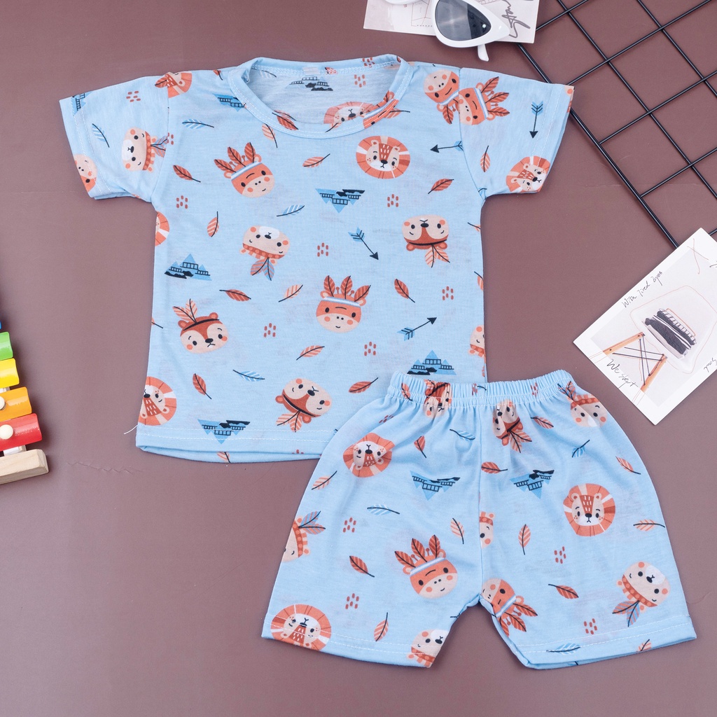 BAJU ANAK KAOS + CELANA UMUR 1-5 TAHUN SETELAN ANAK UNISEX INDIAN ONESET BAJU TIDUR ANAK