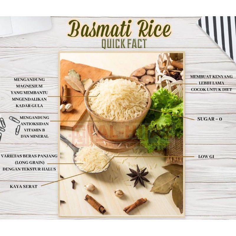 

Alhijaz Nasi Arab Non MSG| Al Hijaz Arabian Food 250gram |Banjarmasin