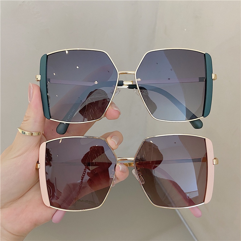 Ladies Personality Retro Sunglasses Advanced Street Shooting Fashion Driving UV Protection