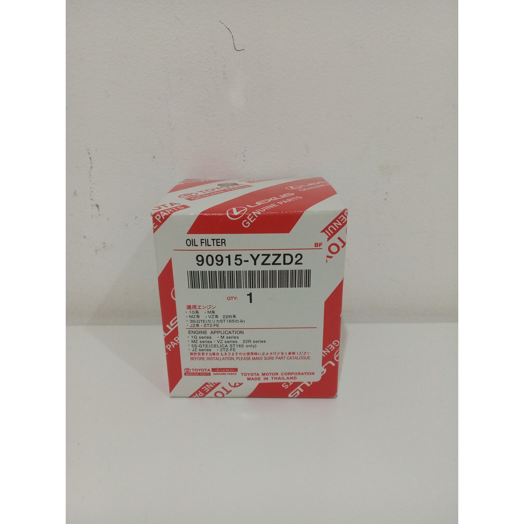 Filter Oli / Saringan Oli / Oil Filter Toyota Innova 90915-YZZD2