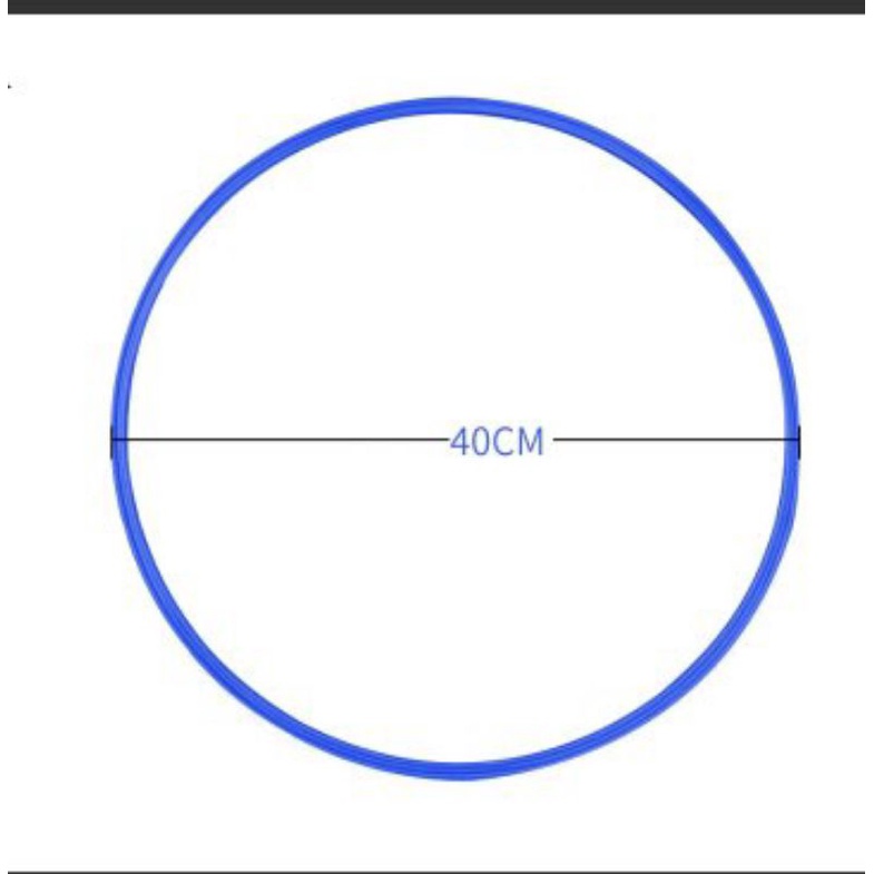 Agility Ring  Circle 30cm, 40cm, dan 50cm isi 5 pcs