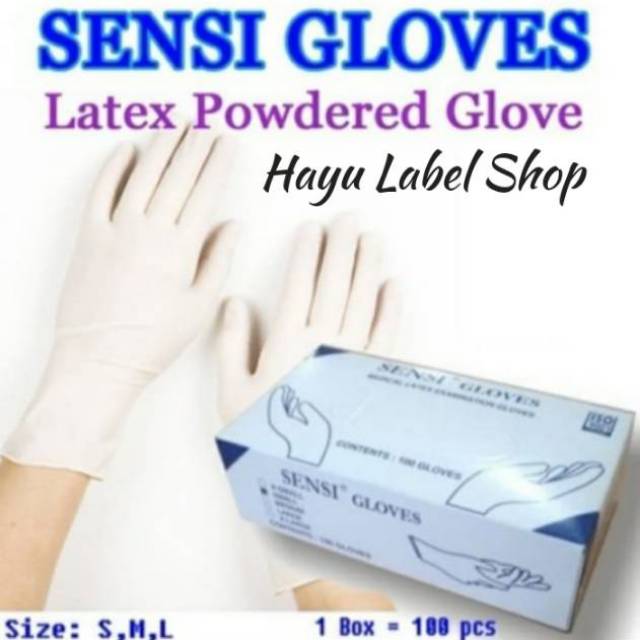 Sensi Gloves | Sarung Tangan Karet Latex | Sensi Gloves