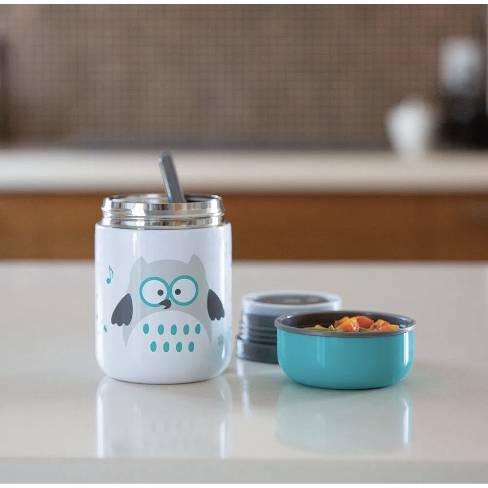 Bbluv - Thermal Food Container with Spoon