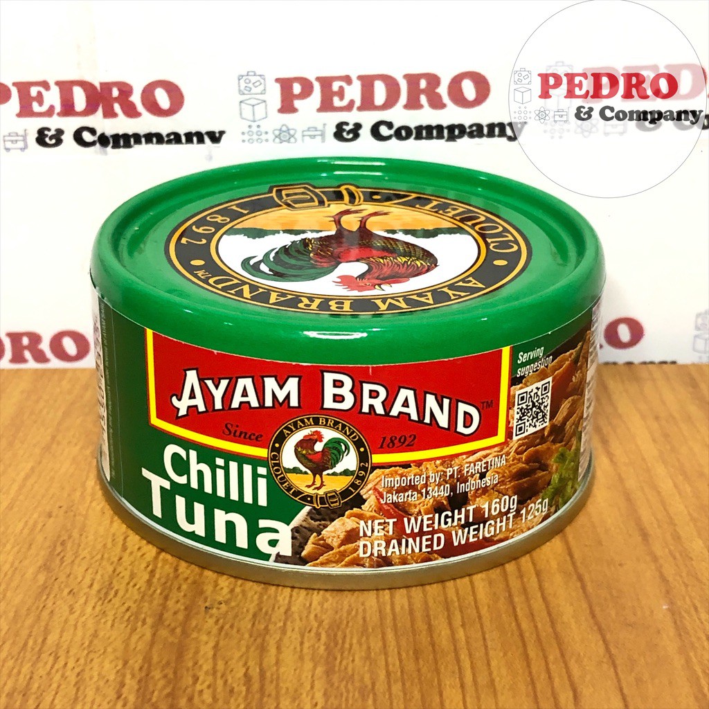 

Ayam Brand - Chili tuna/ ikan tuna cabe cabai pedas kaleng (160 gr)