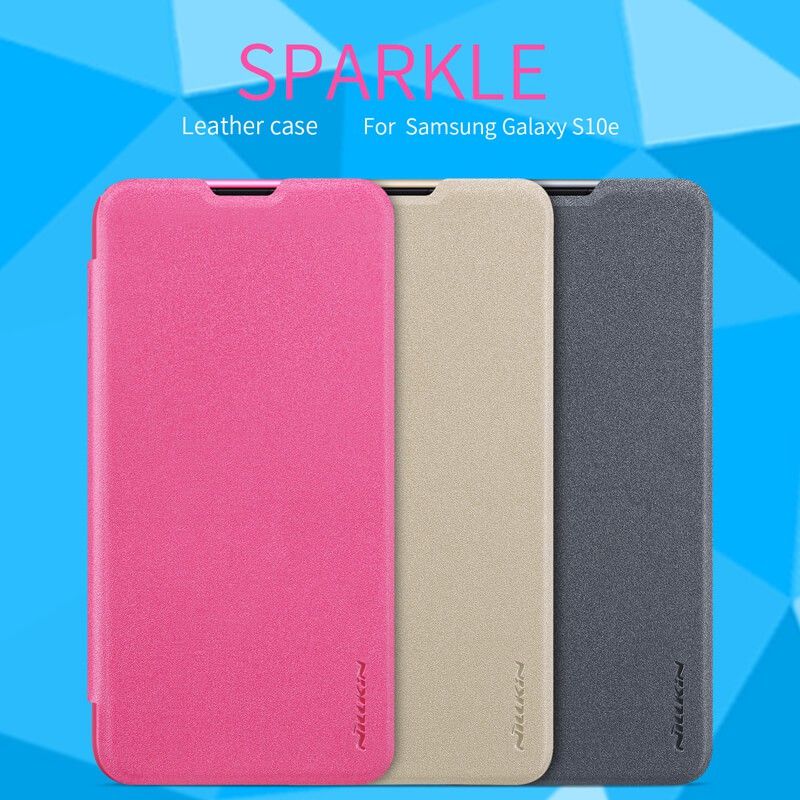 Nillkin Sparkle Series New Leather case for Samsung Galaxy S10e