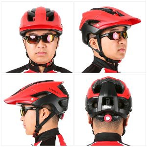 HELM SEPEDA MTB LIXADA   BLACK  RED Terbaik