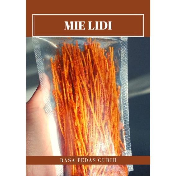 

Mie Lidi Pedas Gurih