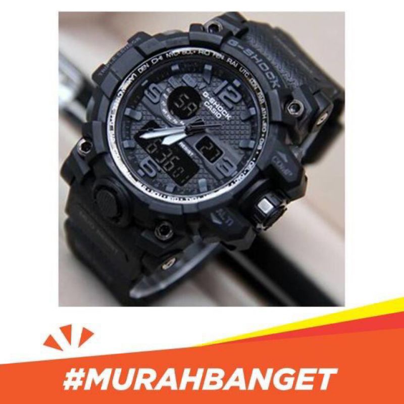 Jam Tangan Pria Anti Air Rubber Casio G - shock