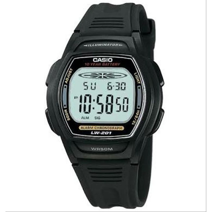 CASIO LW 201 LW-201 ORIGINAL GARANSI RESMI