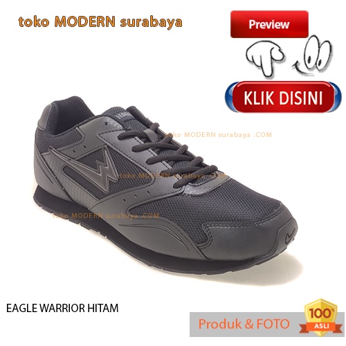 JUMBO EAGLE WRR HITAM sepatu pria casual sepatu sneakers