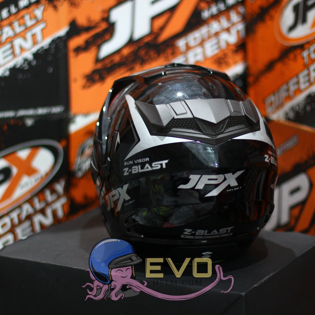 HELM JPX HALFFACE_JPX Z-BLAST  ORIGINAL HELM JPX ZBLAST SUPERMOTO JP HALFFACE - ONGKIR 2KG