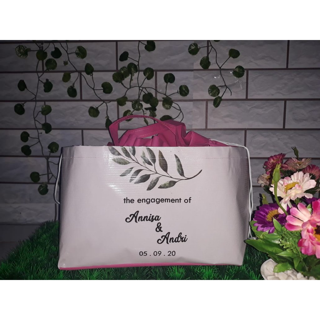 TAS SOUVENIR PERNIKAHAN / TAS BERKAT SERUT JUMBO / TAS SOUVENIR SERUT