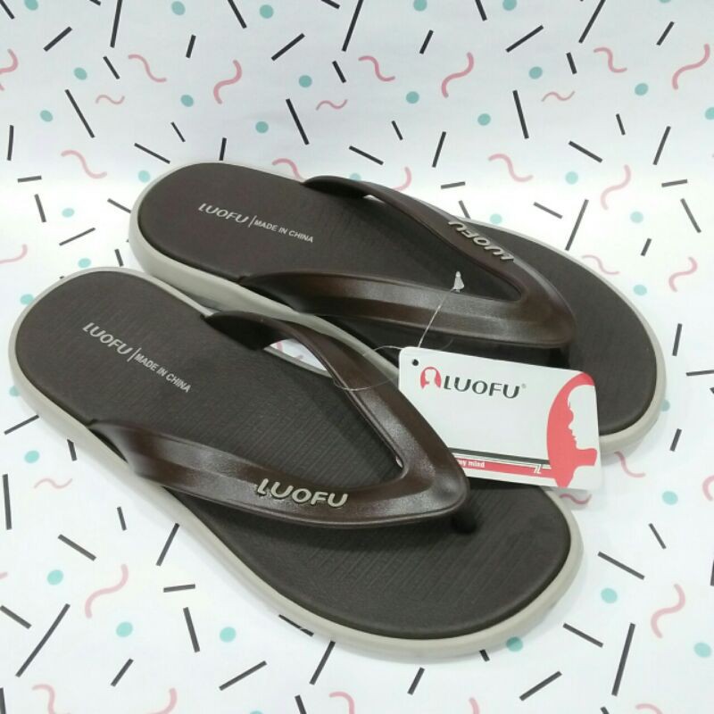 sandal E. 6193 jepit loufu pria dewasa