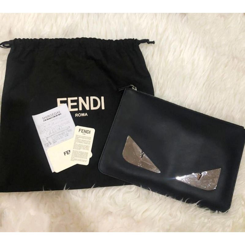 Fendi Clutch Bag ORI Original Import Tas Tangan Handbag