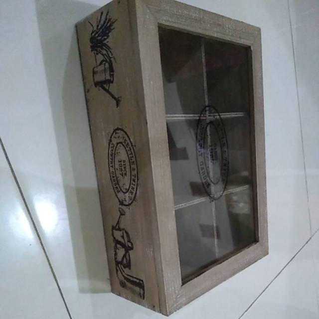 Teh dan kopi box tempat tea dan kopi berkarabiner