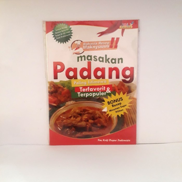 Buku Kuliner - Masakan Padang (JAL Publishing)