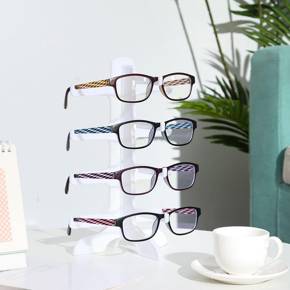 Wonder Eyeglasses Display Stand Colorful Home Organizer Rak Penyimpanan Kacamata Plastik