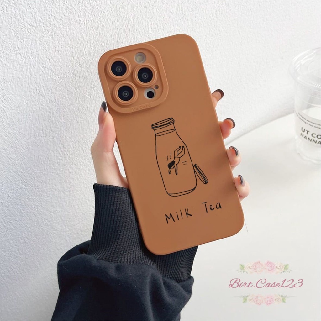 SOFTCASE PROCAMERA CUSTOM MILK TEA OPPO VIVO SAMSUNG REALME XIAOMI IPHONE INFINIX FOR ALL TYPE BC6571