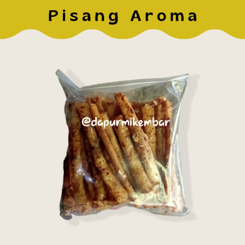 

Pisang Aroma Coklat Caramel Lumpia Roll Kriuk Enak