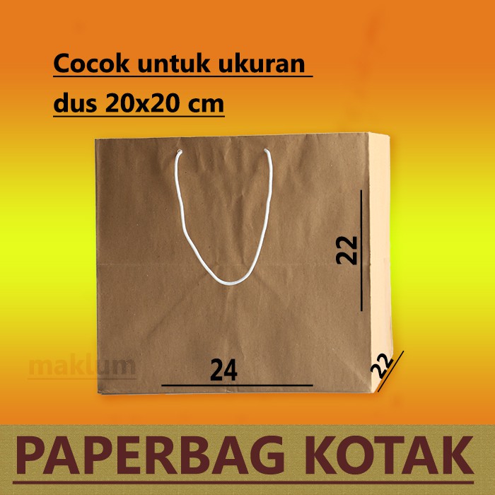 

paperbag kotak 22x24cm